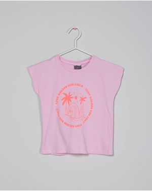 Tricou din bumbac pentru fete 23SPO03039
