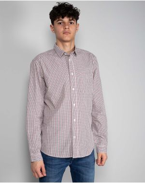 Camasa regular din bumbac cu maneca lunga 24OFF02002