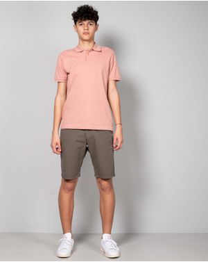 Pantaloni scurti din bumbac cu buzunare 24KOS22003