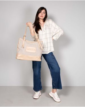 Geanta Doca shopper cu trei compartimente