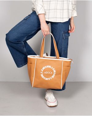 Geanta Doca shopper maro de dama