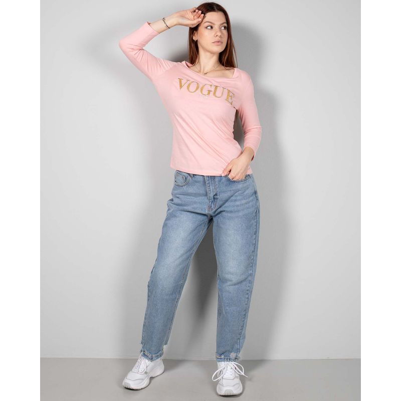 Bluza-casual-din-bumbac-cu-maneci-trei-sferturi-24CDE06037