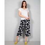 Pantaloni-trei-sferturi-cu-talie-elastica-24LGD04002