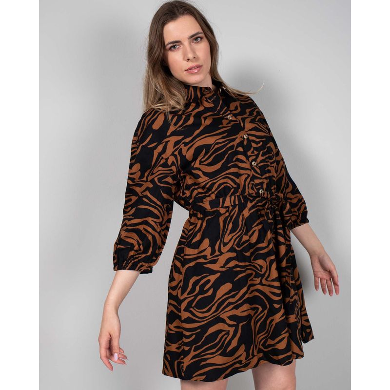 Rochie-scurta-din-bumbac-23YEL17009