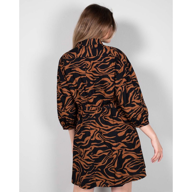 Rochie-scurta-din-bumbac-23YEL17009