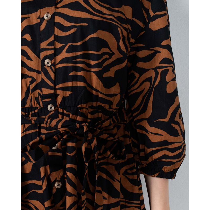 Rochie-scurta-din-bumbac-23YEL17009