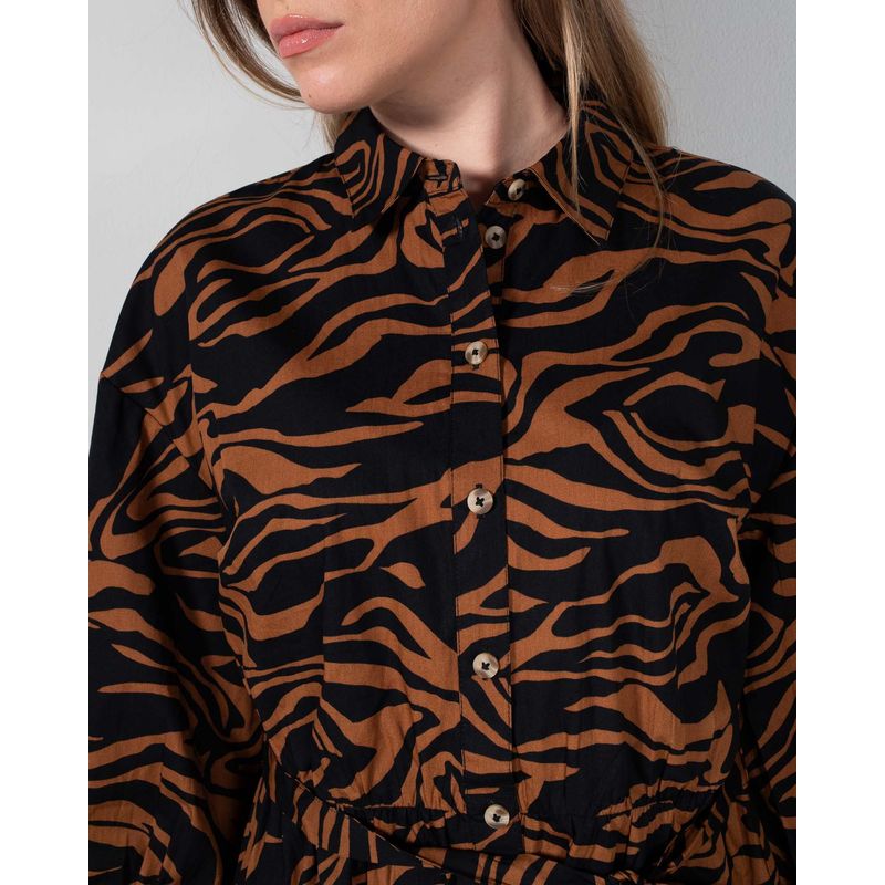 Rochie-scurta-din-bumbac-23YEL17009