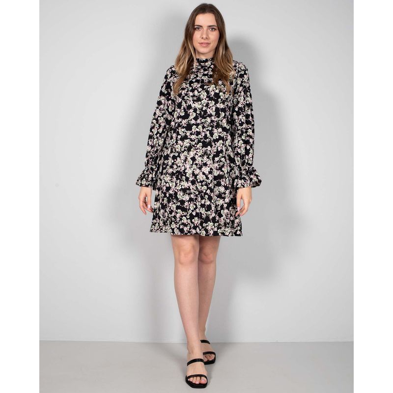Rochie-subtire-imprimeu-floral-si-maneca-lunga-24LGD08001