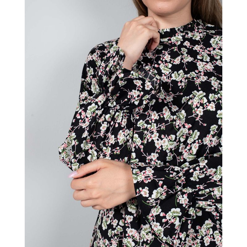 Rochie-subtire-imprimeu-floral-si-maneca-lunga-24LGD08001