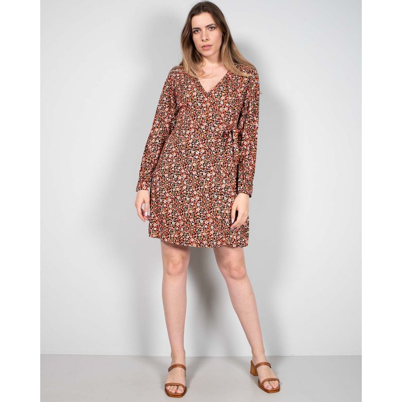 Rochie-petrecuta-cu-imprimeu-floral-24LGD08005