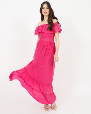 Rochie Doca lunga cu fermoar in lateral