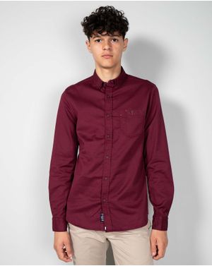 Camasa slim fit din bumbac cu maneca lunga 24KOS01024