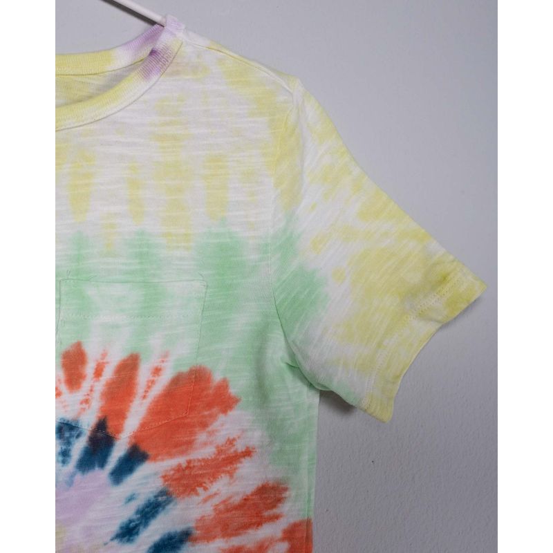 Tricou-din-bumbac-cu-efect-tie-dye-pentru-fete-N231101004