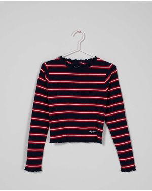 Bluza crop cu maneca lunga pentru fete N231710009
