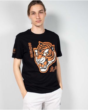 Tricou din bumbac cu imprimeu si maneca scurta 24KOS03012