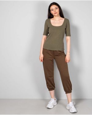 Pantaloni de trening cu interior pufos N231673001