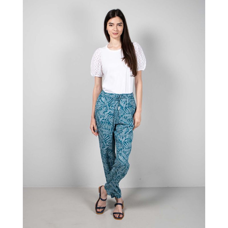 Pantaloni-din-vascoza-cu-talie-elastica-si-buzunare-24LGD12003