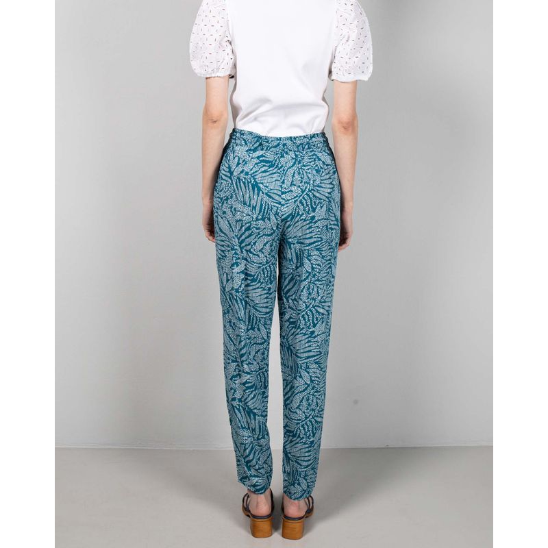 Pantaloni-din-vascoza-cu-talie-elastica-si-buzunare-24LGD12003