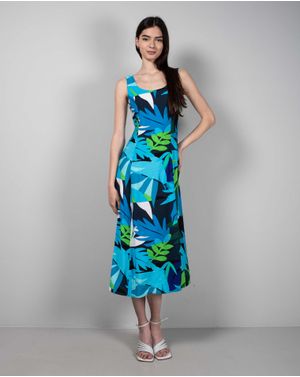 Rochie midi cu imprimeu 24LIV02001