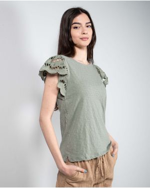 Tricou din bumbac cu maneca scurta N231682018