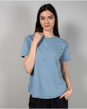 Tricou din bumbac cu efect prespalat N231682022