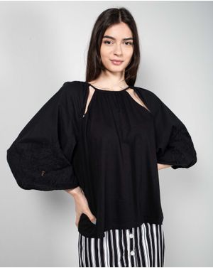 Bluza cu maneci bufante N240157091