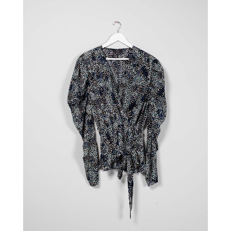 Bluza-cu-umerii-bufanti-si-decolteu-pentru-femei-23YEL17013