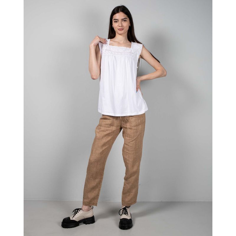 Bluza-uni-cu-guler-patrat-si-broderie-N231682024