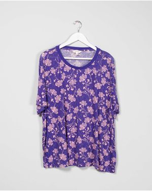 Tricou cu imprimeu floral pentru femei N231710006