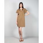 Rochie-scurta-din-bumbac-cu-guler-N240159001