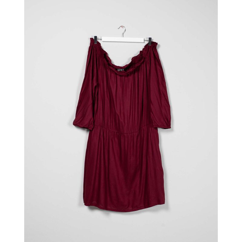Rochie-uni-cu-umerii-goi-pentru-femei-N240535005