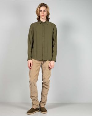 Pantaloni din bumbac reiat si fermoar metalic 24KOS62001