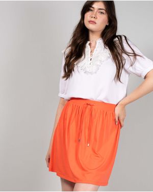 Fusta scurta cu elastic lat in talie 2100113005