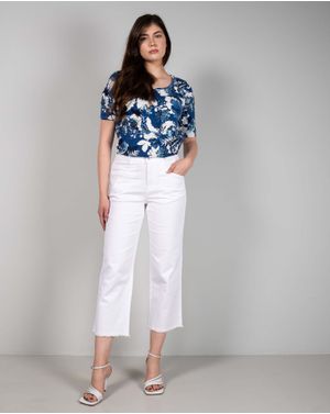 Jeans trei sferturi pentru femei 24ALN46009
