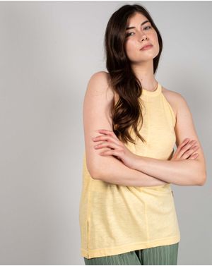 Top cu umerii goi si fante laterale 24AVI02020