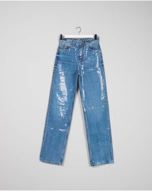 Jeans lung cu aplicatii 24KOS84001
