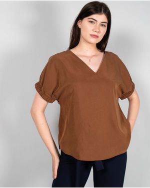 Bluza uni cu maneca scurta 24LGD12010