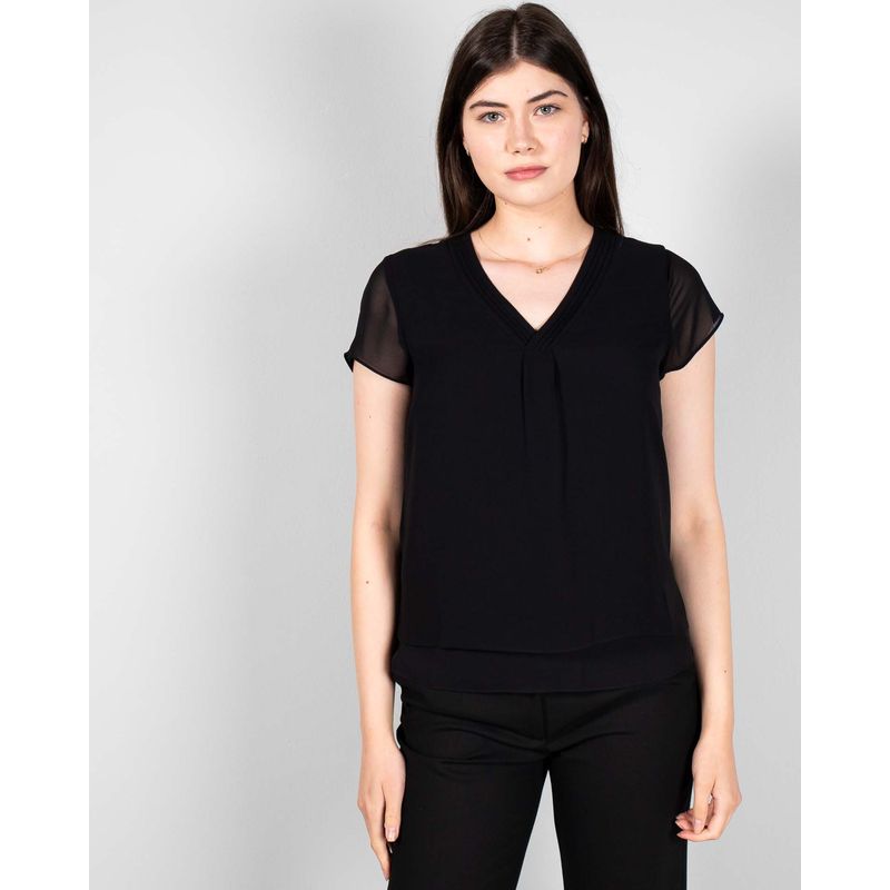 Bluza-eleganta-cu-maneca-scurta-24LGD12012