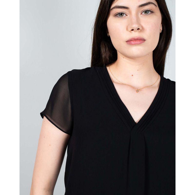 Bluza-eleganta-cu-maneca-scurta-24LGD12012