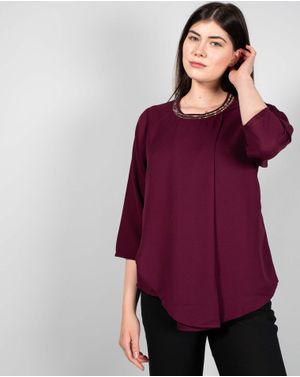Bluza cu maneca trei sferturi N240149001