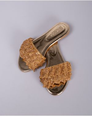 Sandale elegante cu pietricele aplicate 24ROV06001