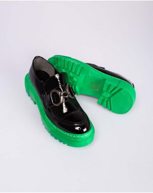 Pantofi casual cu talpa in contrast 24ROV26089