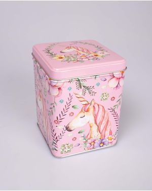 Cutie metalica mare cu capac