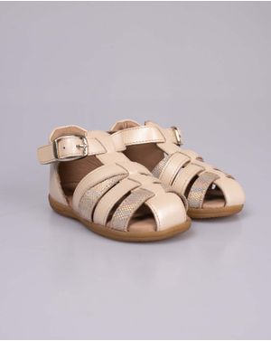 Sandale din piele naturala cu catarama pentru bebelusi N240951001