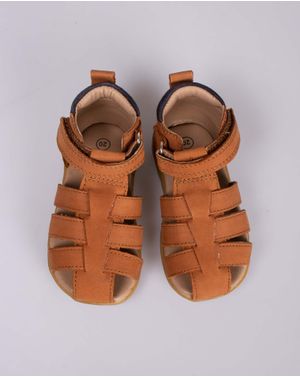 Sandale din piele naturala cu catarama pentru bebelusi N240951002