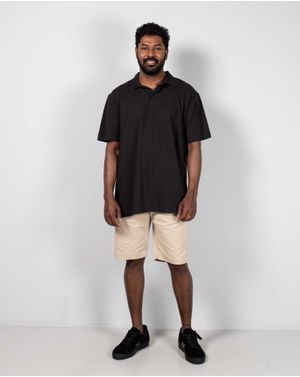 Tricou casual cu guler si maneca scurta 24ALN81009