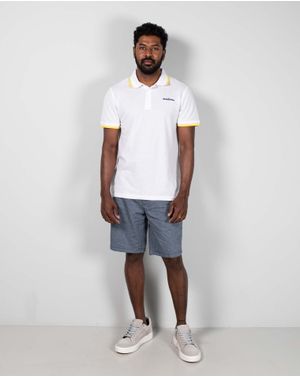Tricou polo Bell Bottom din bumbac 24FIN01004