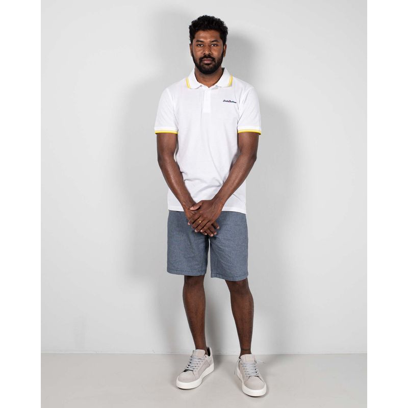 Tricou-polo-Bell-Bottom-din-bumbac-24FIN01004