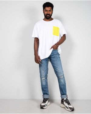 Jeans conici Koala Bay cu fermoar metalic 24TFT18001