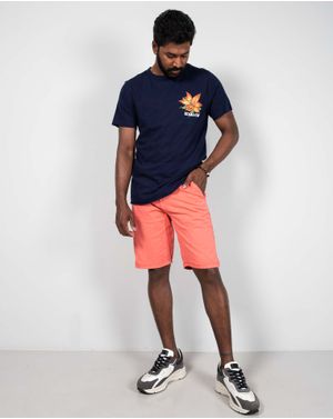 Pantaloni scurti Koala Bay din bumbac cu buzunare si curea 24TFT21010